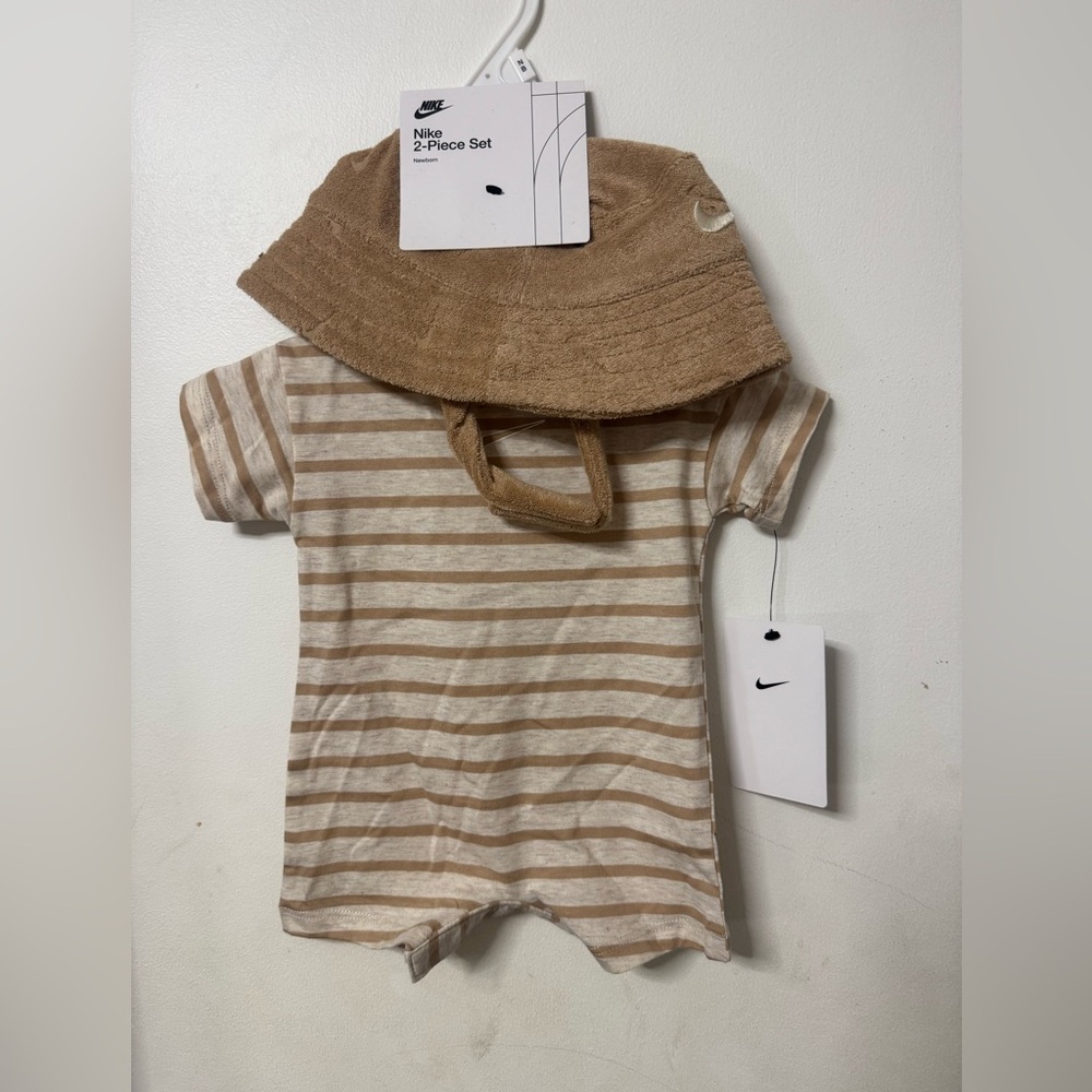 Nike Romper & Bucket Hat Set